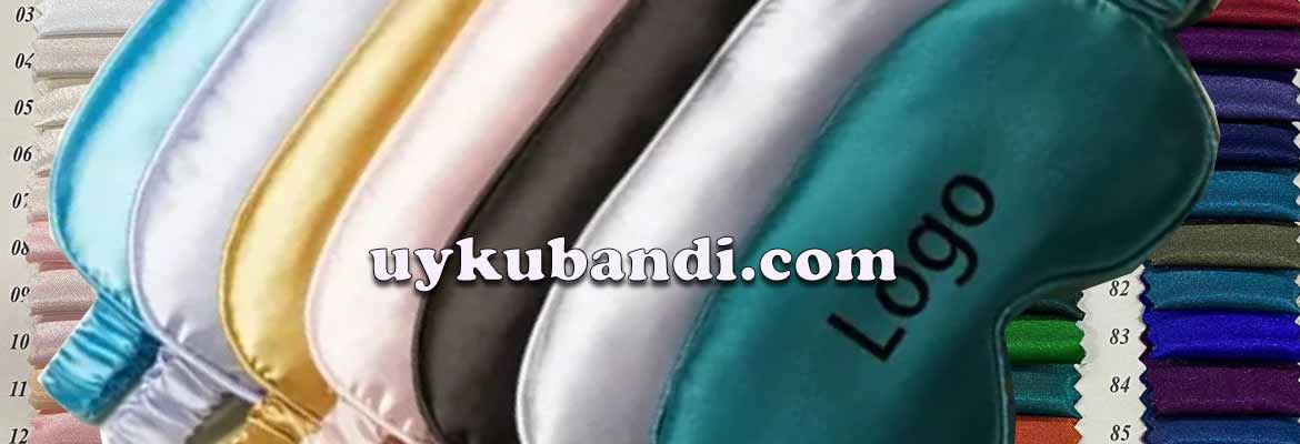 saten uyku göz bandı imalatı lastikli